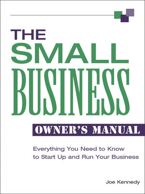 cover image of The Small Business Owner's Manual